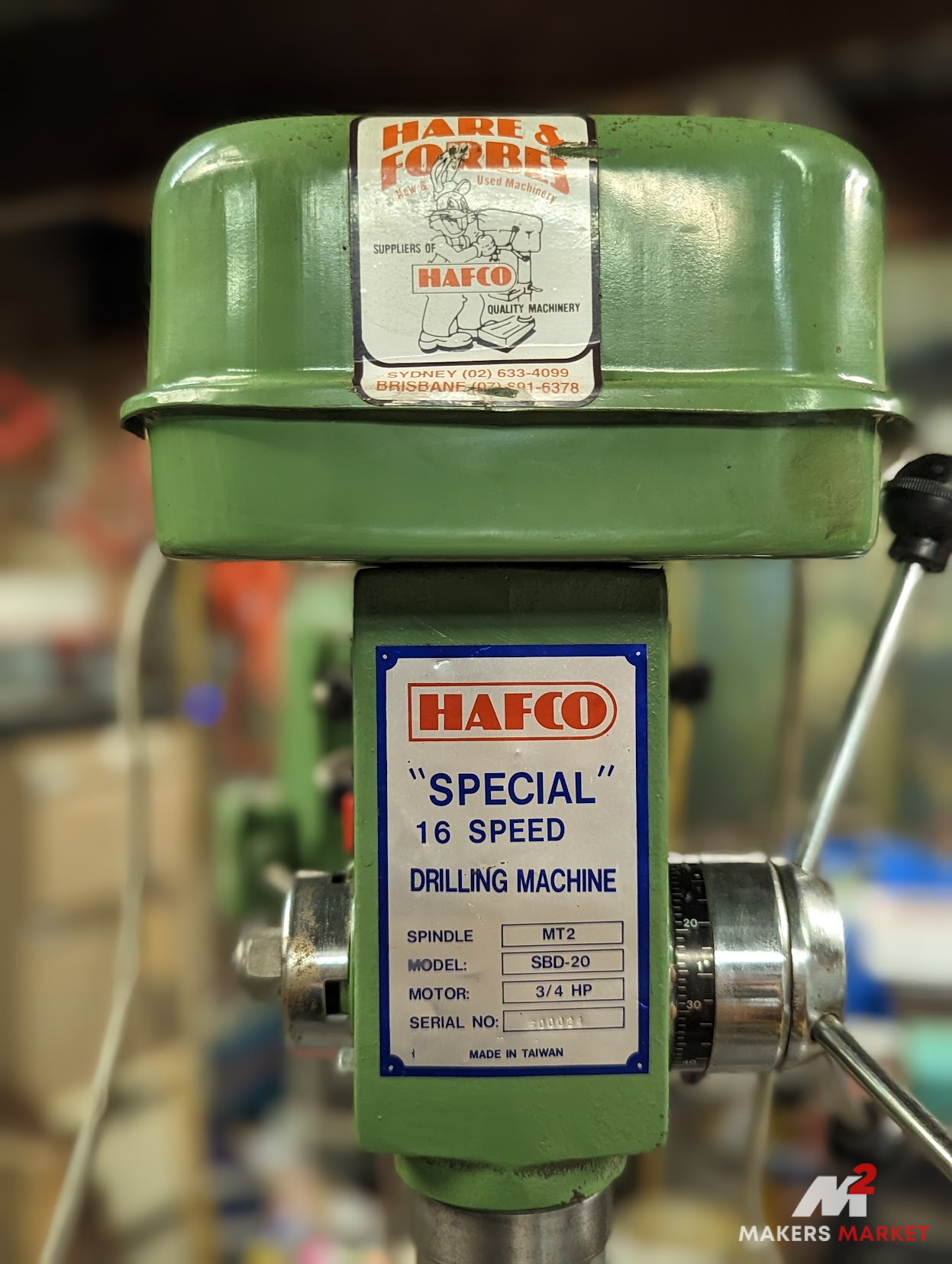 Hafco Bench Drill Press — Makers Market