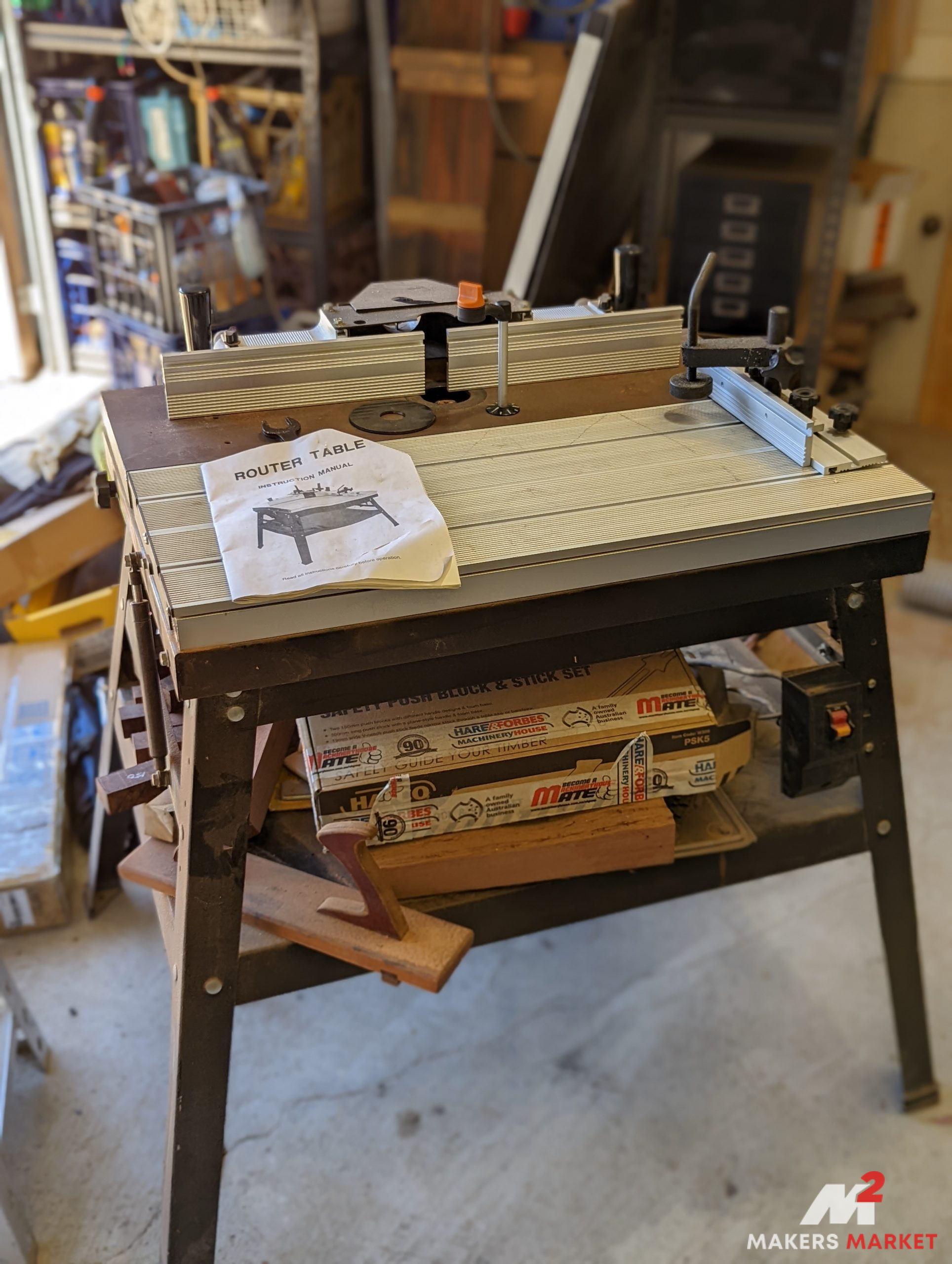 Hafco router outlet table