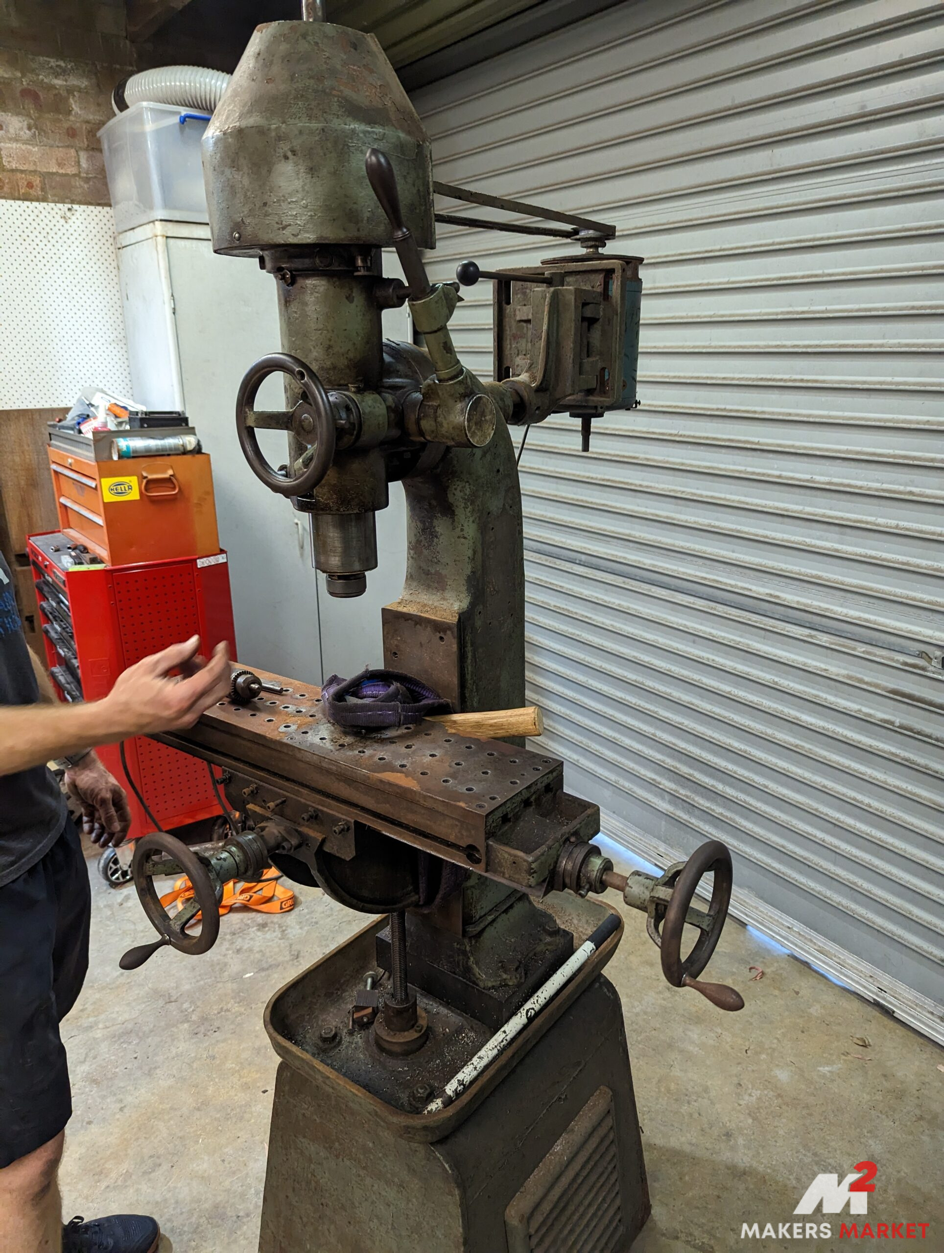 Jackson No.2 Vertical Milling Machine — Makers Market