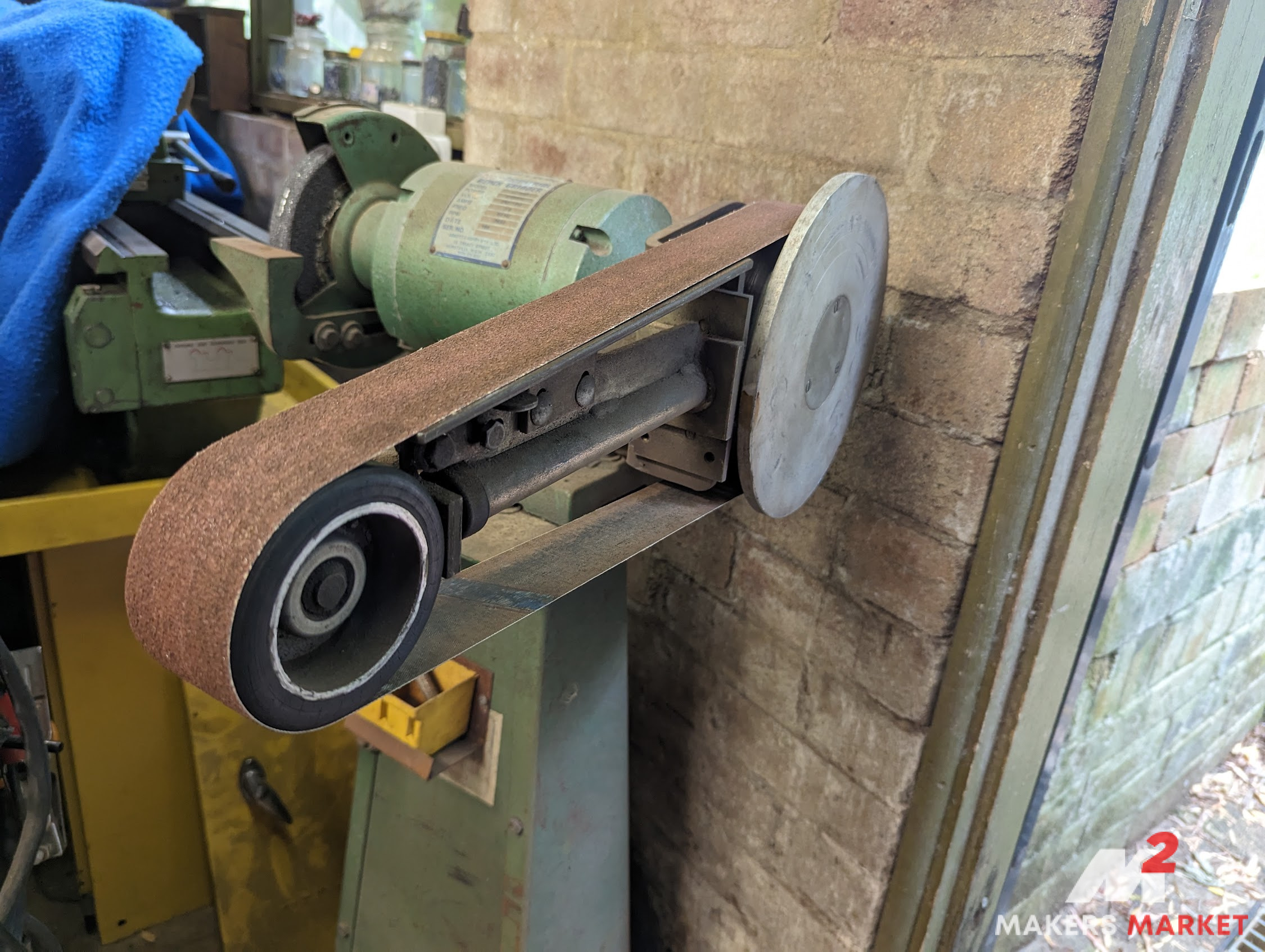 Abbott & Ashby 200mm Grinder Multitool Linisher — Makers Market