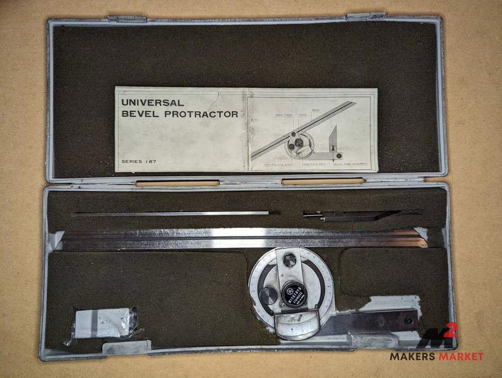 Mitutoyo Universal Bevel Protractor — Makers Market