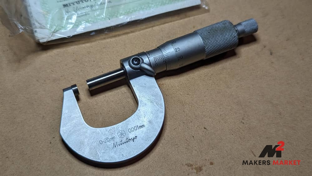 Mitutoyo 0-25mm Micrometer — Makers Market