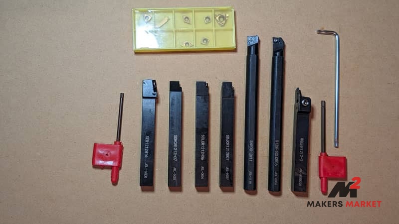 7Pcs 12mm Lathe Turning Kit