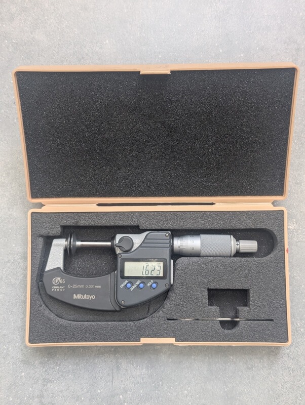 Mitutoyo Disc Micrometer 0 – 25