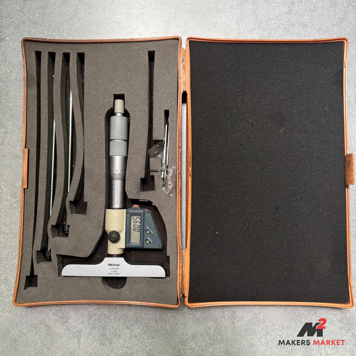 Mitutoyo Digital Depth Micrometer 329-511-30 — Makers Market AU