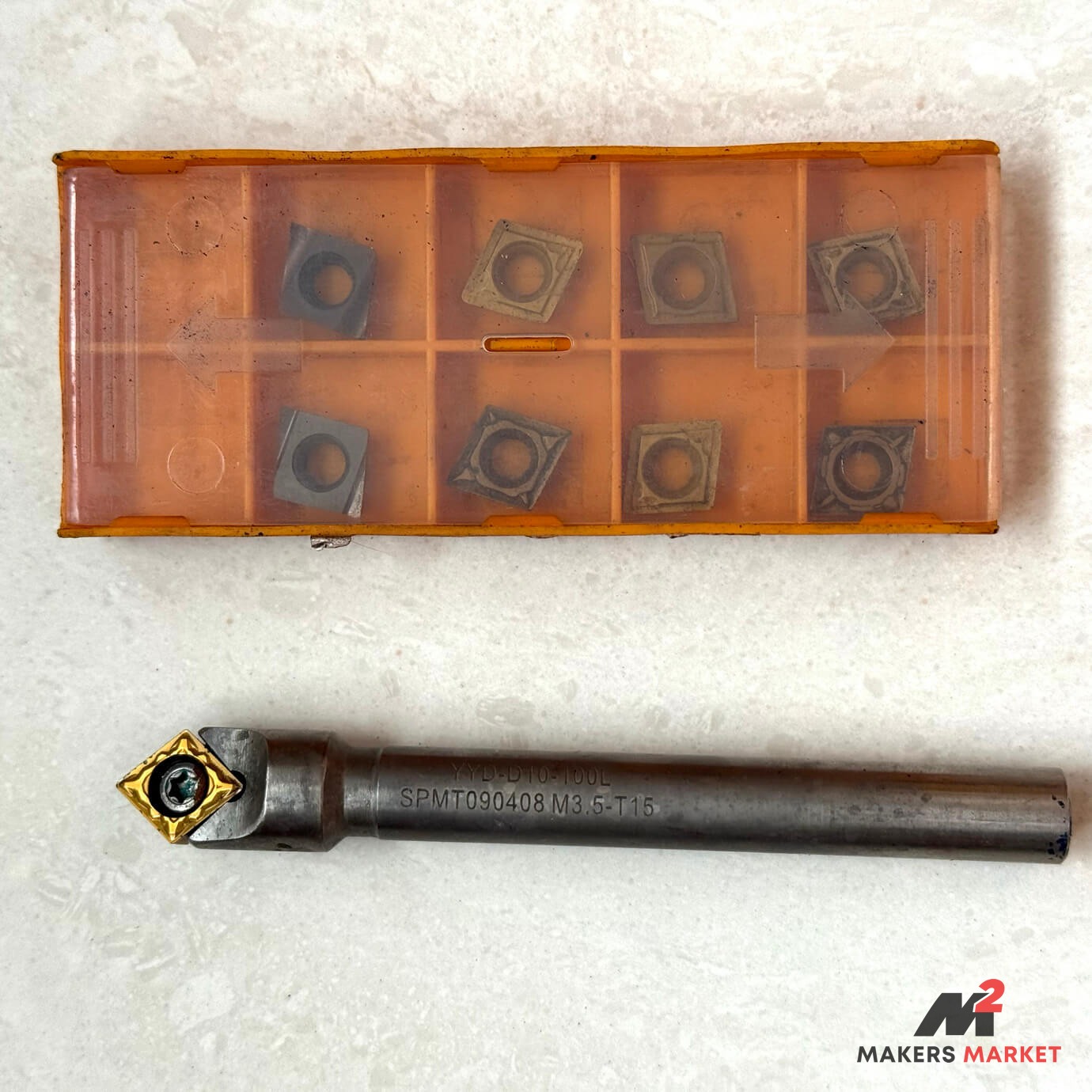 Mills Insert Storage Mill 45deg Insert Tool SPMT090408 — Makers Market AU