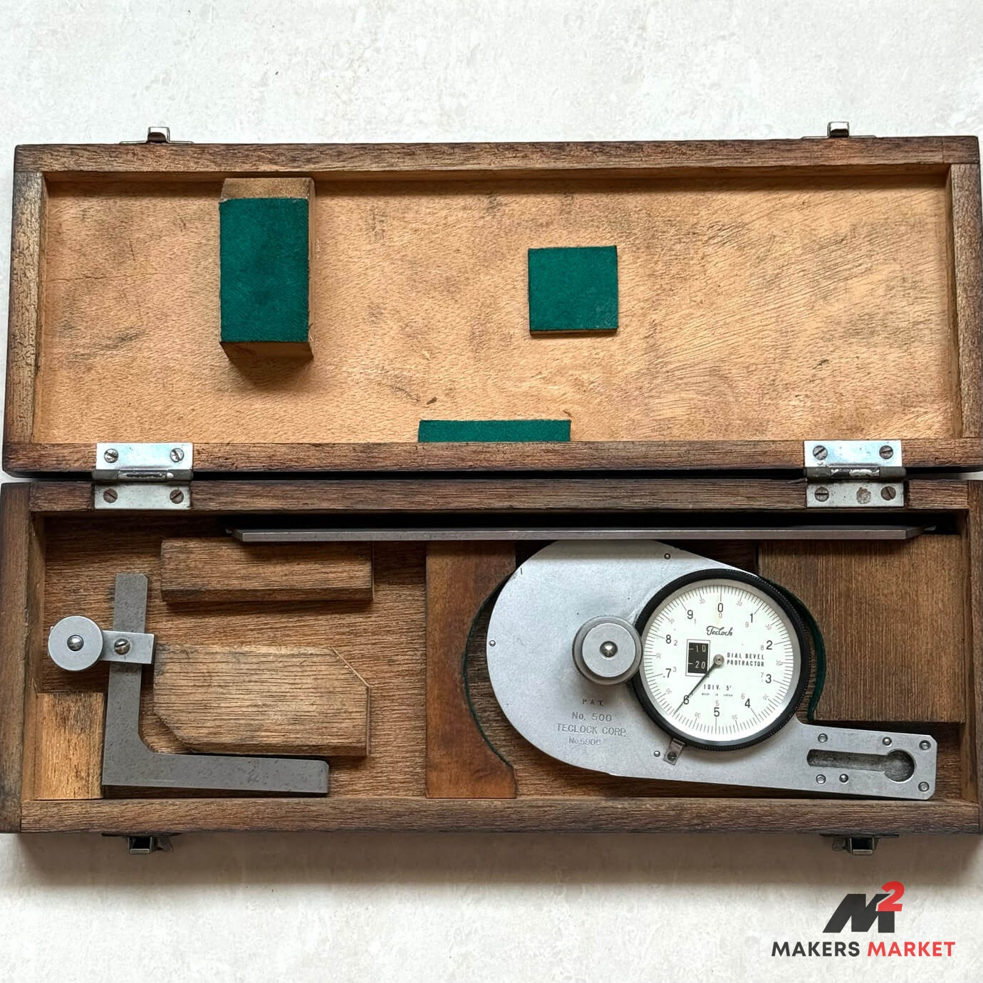 Teclock Dial Bevel Protractor DP-500 — Makers Market AU