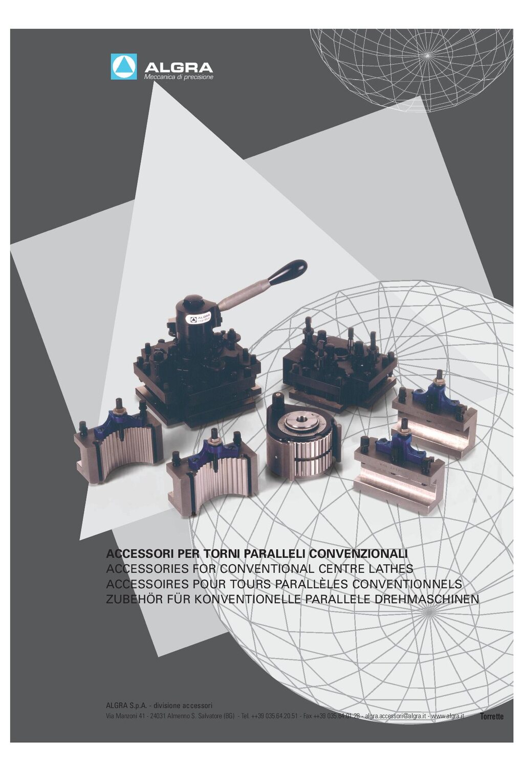 ALGRA quick change toolpost