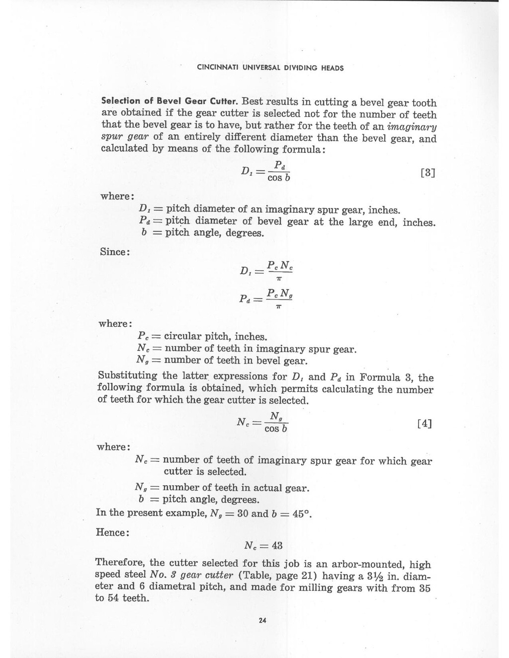 Cincinnati UDH Operators Manual 1966 part2