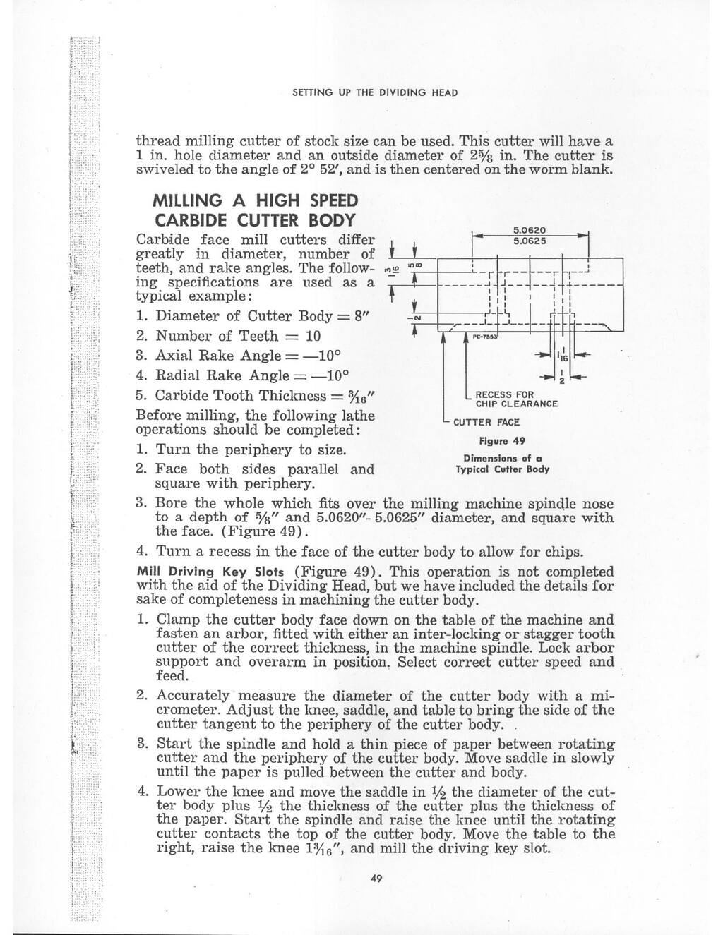 Cincinnati UDH Operators Manual 1966 part3