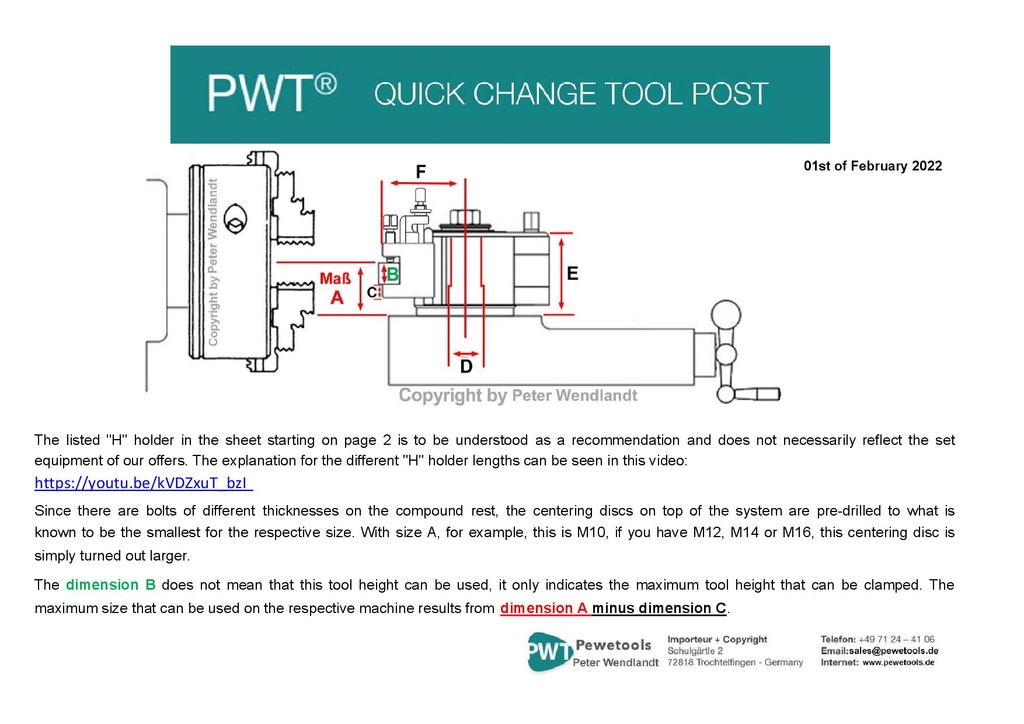 Conseils pour choisir une tourelle Multifix. EN Feb2022