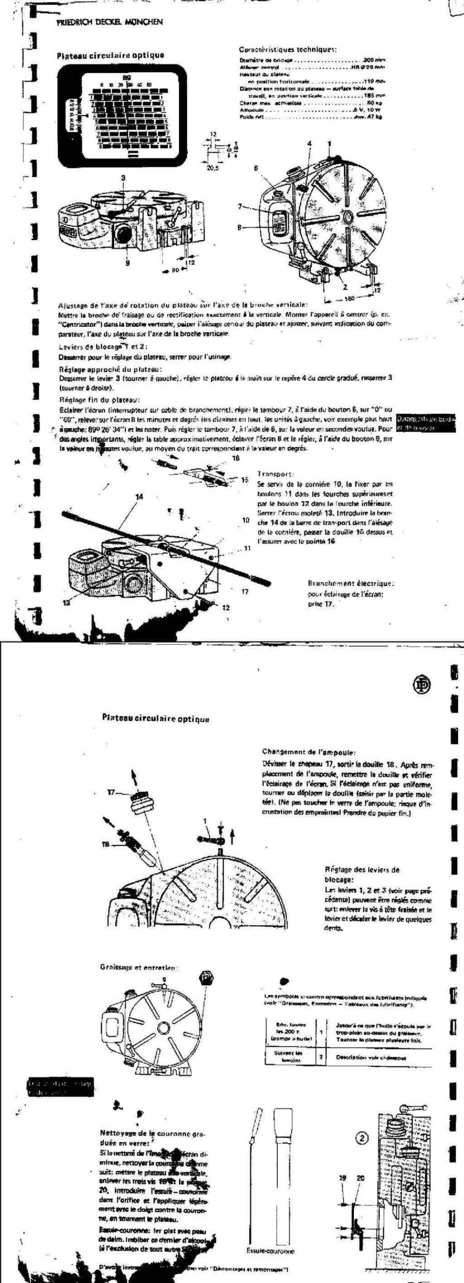 Deckel Diviseur circulaire optique