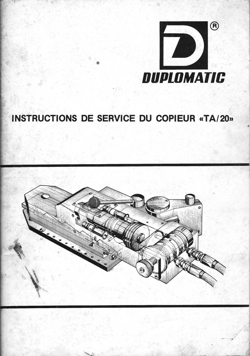 Duplomatic copieur TA20