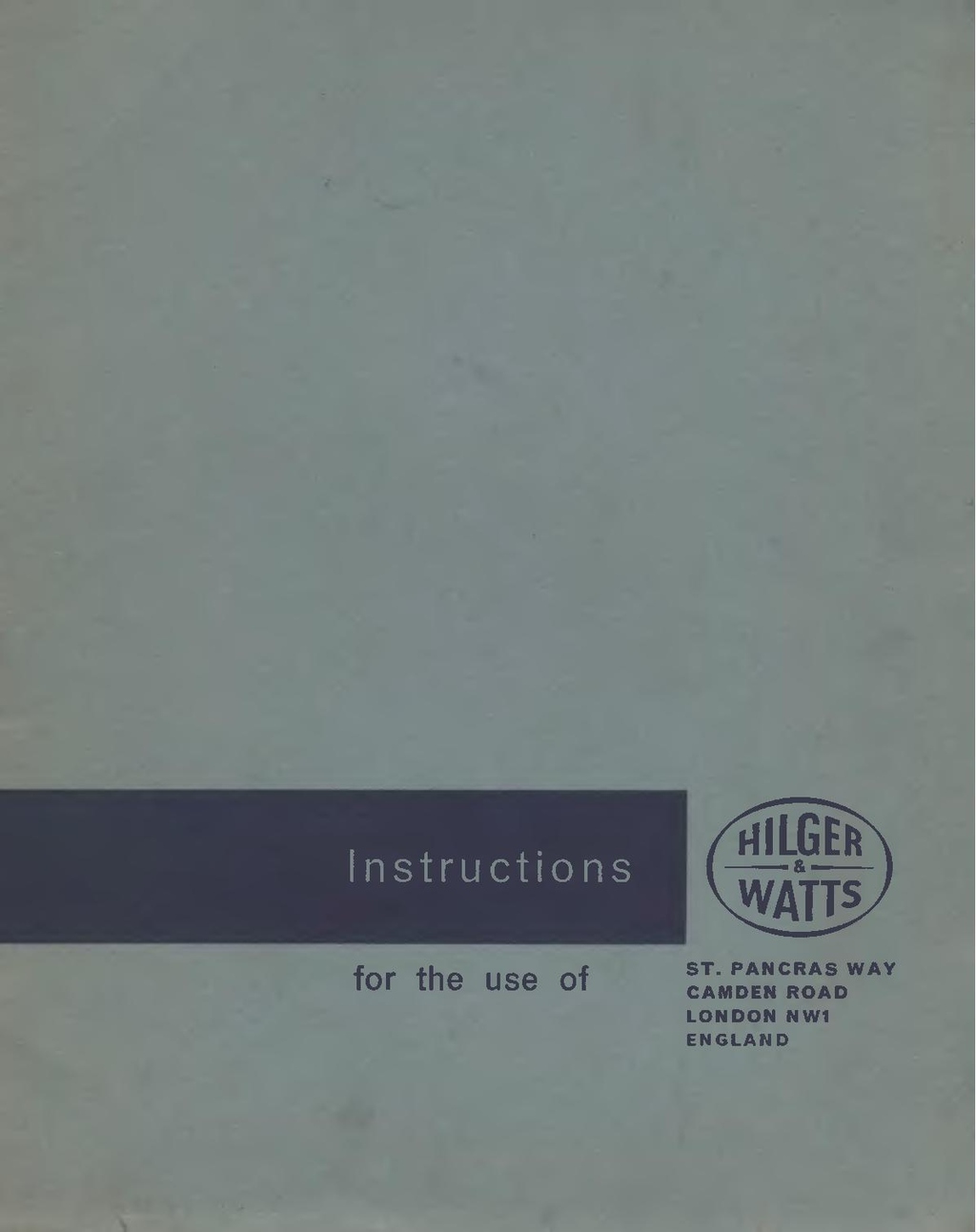 Hilger & Watts autocollimator TA3