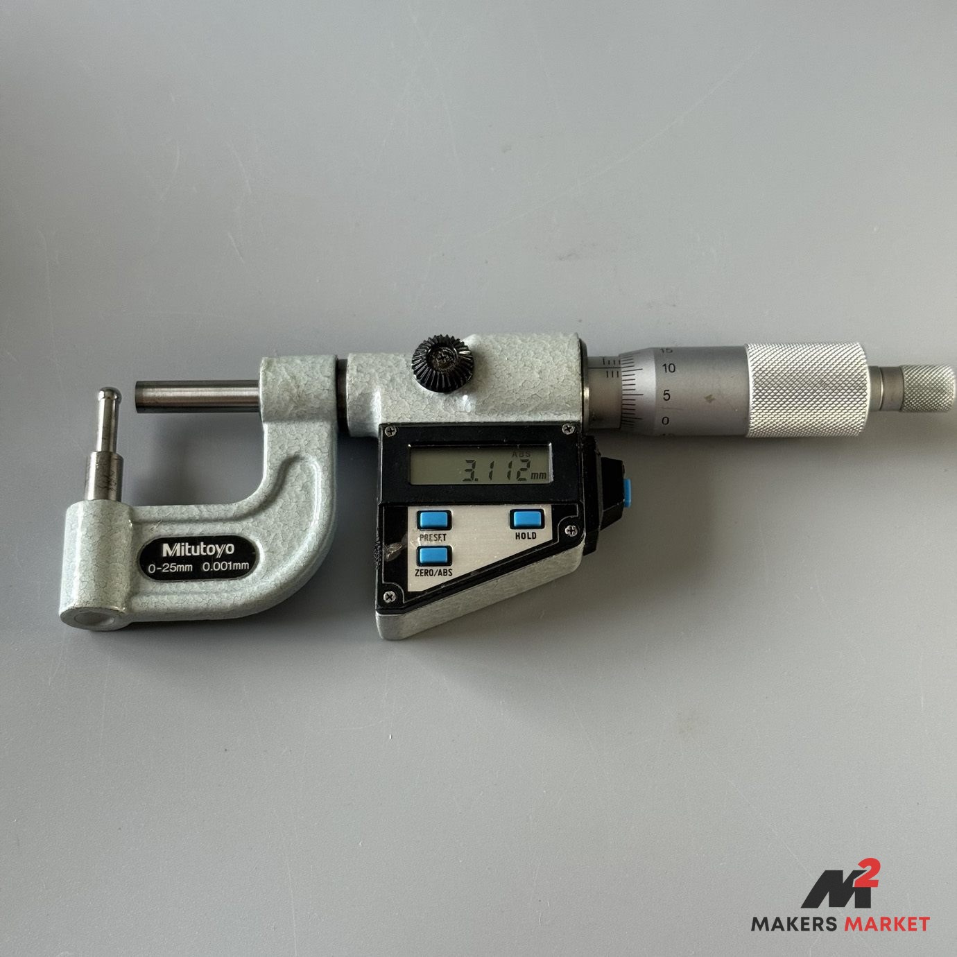 Mitutoyo 0-25mm Sidewall Micrometer 395-533