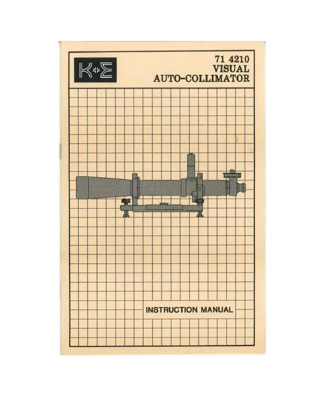 Keuffel & Esser autocollimator 71 4210