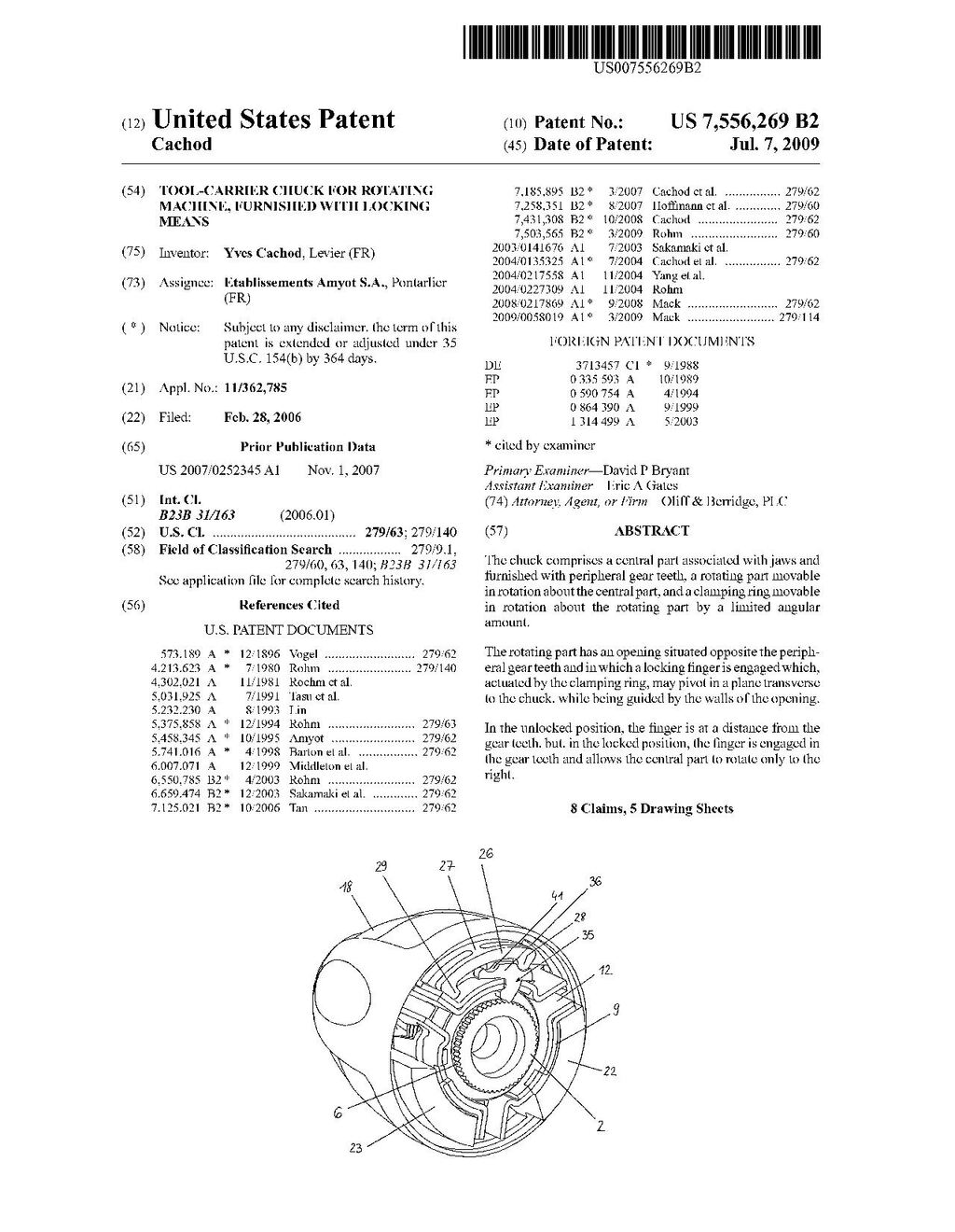 LFA Amyot MANDRIN brevet 1