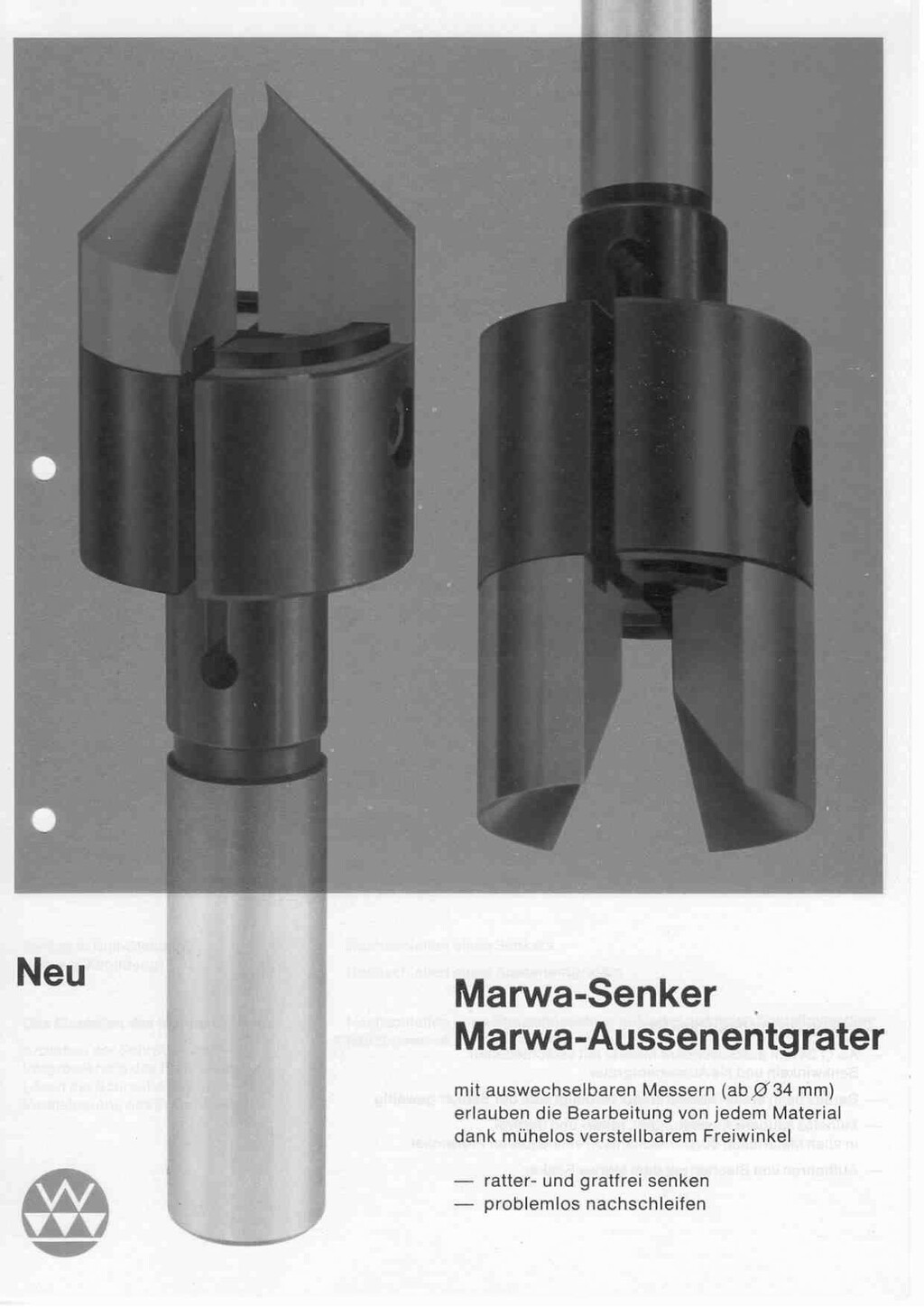 MARWA Senker Aussenentgrater