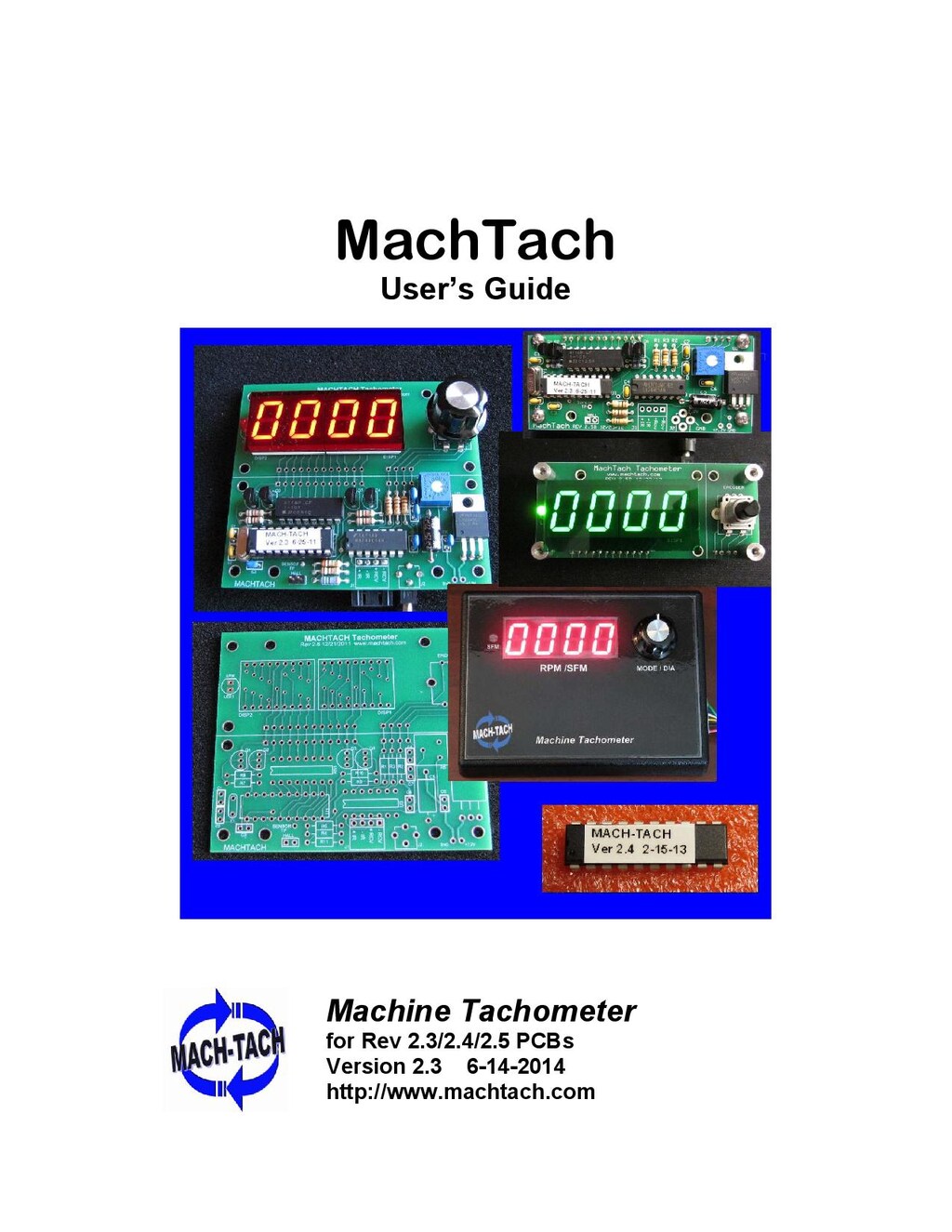 MachTach Manual V_2_3 compte tour