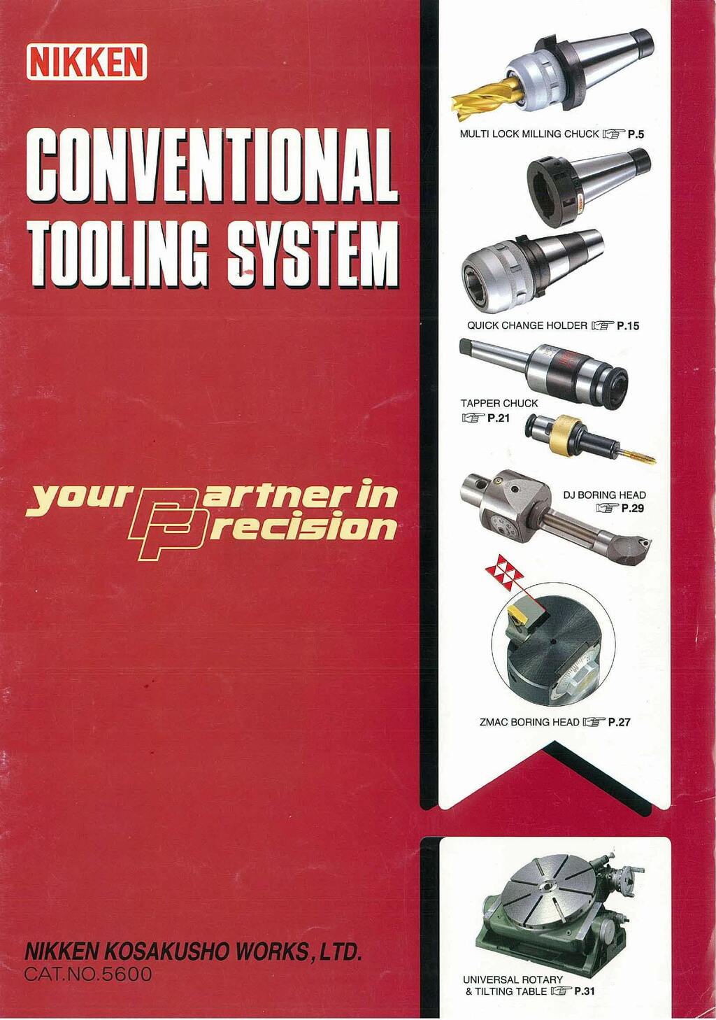 NIKKEN Conventional Tooling System