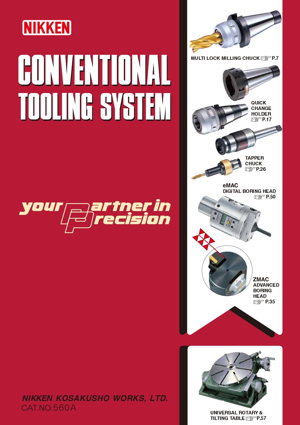 Nikken Conventional tooling system 560a