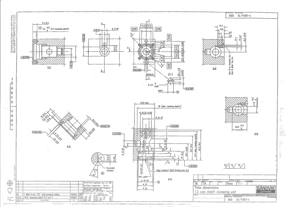 Sandvik capto C3 attachement