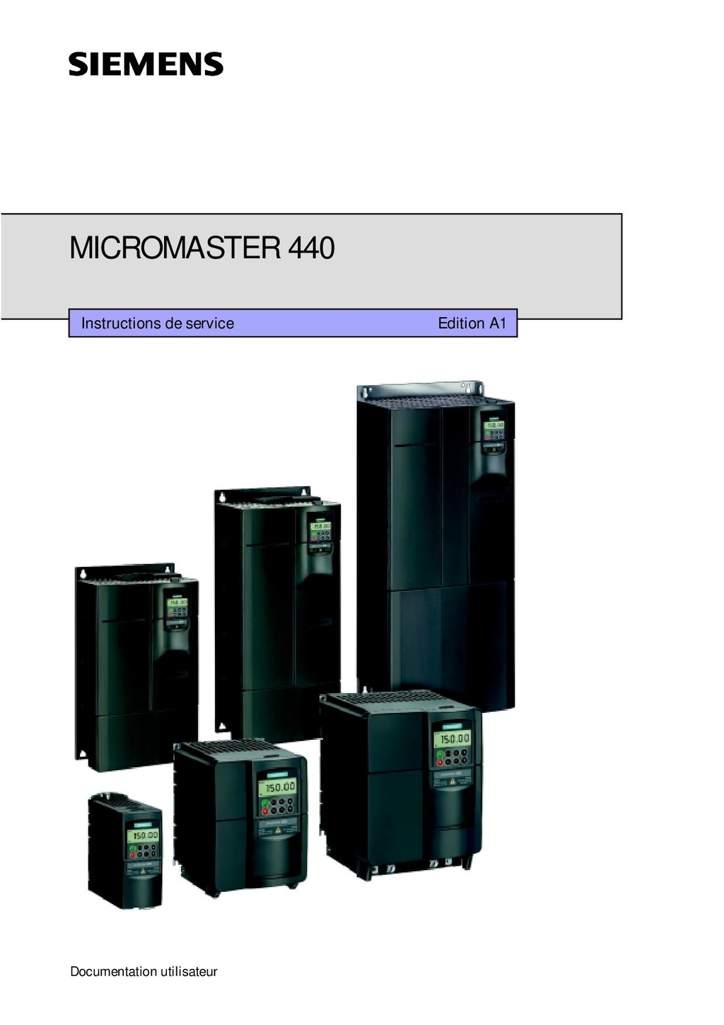 Siemens micromaster 440