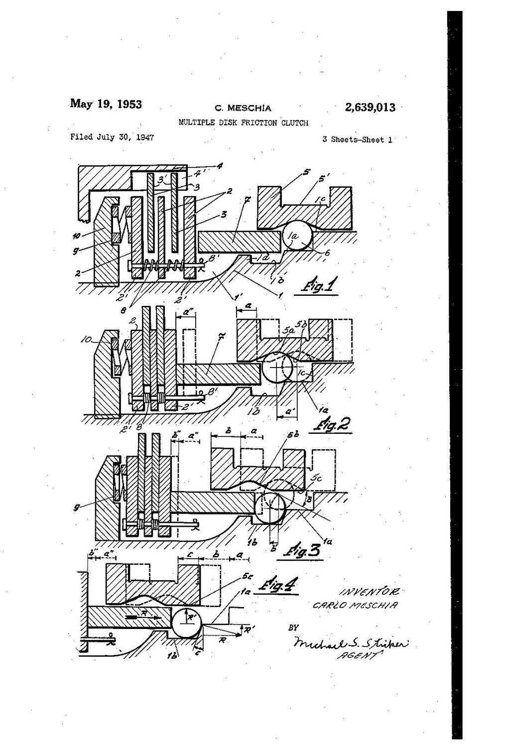 Sigma Meschia brevet embrayage