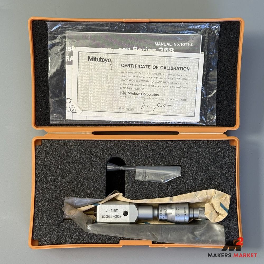 Mitutoyo 3-4mm 2 Point Holtest 368-003