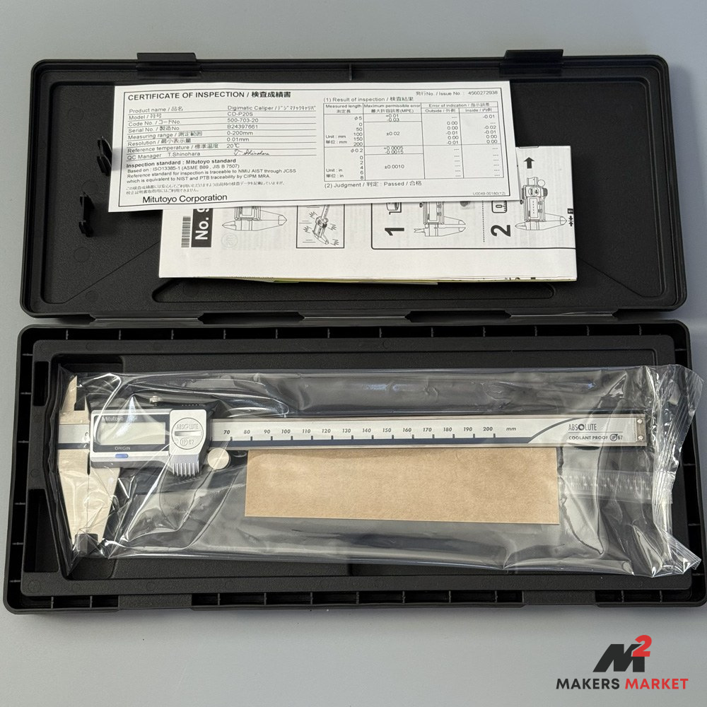 Mitutoyo 200mm IP67 Calipers 500-703-20